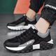 Forrest Gump Schuhe Herrenschuhe atmungsabstimmung kleine weiße Brettschuhe Sportschuhe lässige Schuhe Ein Fuß Pedal Trendy Schuhe Nicht-Schlupf-Kleidung-resistente Laufschuhe verbesserte Version-Khaki 41
