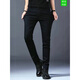 Falai Armani Sommer 2025 New Chia Ma Nia Black Jeans Männer schlanke Füße elastische lässige High-End-Hosen schwarz K683 30 2 Fuß 3