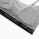 Calvin Klein underwear [Chinese Valentine's Day gift] 25 spring and summer women's ck no-wire light sports vest bra QP2982O P7A-Coconut Blue Gray M