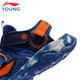 Li Ning children's shoes children's sandals boys outdoor cooling breathable Velcro sports casual shoes 31YKKS016-11