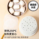 Steamer paper food special steamed buns steamed bun pad paper household non-stick disposable steaming paper silicone paper round with holes 9cm*200 sheets round 3.5 inches