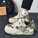 Chaussures masculines Autumn chaussures plates respirantes Chaussures de toile de toile accélérée pour hommes