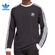 
Adidas Clover Adicolor Three-Stripe Men's Sports Versatile Fashion Casual Long Sleeve T-Shirt IA4879 IA4877 XS