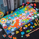 Bonath Children's Early Education Puzzle 1-23-6 ans Numéro Cognitive Building Blocs Baby Intelligence Development Toys for Boys and Girls New Dinosaur Lettres numériques