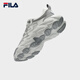 Fila offizielle Herrenschuhe Fern 2 So moderne Sportschuhe 2025 Frühling Neues Farn Gras 2 Generation Casual Schuhe Dad Schuhe Kokosmilch weiß/wildes Taube Grau-CW 43