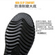 [Thickened sole] Short tube rain boots for men's fashion water boots for men, anti-slip, waterproof, oil-resistant, wear-resistant, low-top outdoor hotel kitchen rubber shoes for short tube rain boots for black kitchen anti-slip [Size 41]