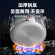 JPHZNB防爆高压锅大容量商用超大号特大燃气电磁炉专用铝合金大型压力锅 15054cm /(150人份)明火用5 100L