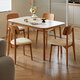 Lin's home dining table slate square table small apartment log style new home table and chair ideal home series UD1R-A
