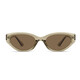 
MOLSIDSS Moxiden sunglasses Cat's eye new anti-ultraviolet polarization myopia sunglasses 2025 SKGM6218-Olive tea green