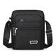 
Tianyin men's bag Oxford cloth shoulder bag men's crossbody bag casual canvas bag men's bag backpack small bag business briefcase Y3519 black four zipper style