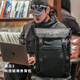 Light and Shadow Planet (GYXX) Lingyun 2 Mochila Mochila para hombres Mochila a gran capacidad Bolsa de viajes de viajes Bolso de computadora yaye Black - se puede instalar con un libro delgado de 16 pulgadas