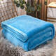 Shantou Lincun winter milk velvet bed sheet thickened baby velvet flannel coral velvet dormitory single and double blankets sky blue 90x100 male knee double-sided plus velvet 3 seconds