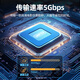 优越者Pci-E转4口USB3.0扩展卡适用台式机电脑主机内置四口USB转接卡HUB集线卡T1049A
