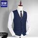 Luo Meng Suit Vest Men's Vest 2025 Summer New Thin Trendy Formal Business Casual Suit Vest Men's Blue Vest M Weight 105-125Jin Jin is equal to 0.5 kg Luo Meng Suit Vest Men's Vest 2025 Summer New Thin Trendy Formal Business Casual Suit Vest Men's Blue Vest M Weight 105-125Jin Jin is equal to 0.5 kg