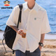 Big Mund Monkey (Paul Frank) kurzärärmiges Hemd Herren Sommermodemarke Loose Shirt Herrenmantel hübsches Top-Männerkleidung weiß XL