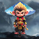 NUEVA POWER Kite's Outkor's Outdoor Gran para adultos Padres para padres e hijos 1.4 metros Devolución de la gran salvia de Wukong Plus de 16 cm Rueda de cristal