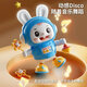 Qianqi Meng Children's Rabbit Dance Roboter Toys kann mit Beleuchtung Early Education Machine männliche 4 Mädchen 0-3 Jahre Geschenke mit Beleuchtung singen und tanzen.