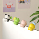 Qile desktop small ornaments cute healing to best friend girl boyfriend birthday gift computer car central control screen decoration ppa small animals (one set four)