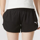 Puma (Puma) Anzug Frauenkleidung 2025 Sommer Fitness, die atmungsaktiven Sport-Kurzärmel-T-Shirt-T-Shirt-T-Shirt-T-Shirt-T-Shirt-Trainingshorts 2-teiliger 528393-01+685640-01 m läuft