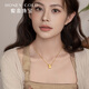 HONEYGOLD 蜜金珠宝黄金套链足金古法古金系列八宝乾坤项链HGC1592工费410元/件 10.60g 43＋2cm