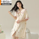 
Modal pregnant women breastfeeding nightgown summer thin postpartum confinement clothes maternity hospital for prenatal examination dress summer 11981 M