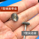 三栖虎T型钨钢旋转锉1mm镜框钢圈合金打磨头木工开槽电磨铣刀金属雕刻刀 直边12041支