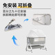 
Starting point No. 1 (yi hao qi dian) foldable crib mosaic bed circumference movable newborn baby cradle bed splicing large bed folding baby bed High carbon steel blue-storage basket + mosquito net + diaper table Memory mattress