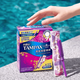
Danbisi easy-to-push short catheter tampons with large flow 16 imported portable built-in sanitary napkins aunt towels Import easy-to-push catheter tampons with 16 * 4 boxes