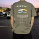 Nike (NIKE) short-sleeved T-shirt for men 2025 summer new sportswear knitted breathable round neck half-sleeved top HF6172-053 HF6172-053 Gray pure cotton L Recommended 130-150Jin [Jin equals 0.5 kg]
