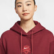 Nike (Nike) Frauensport-Trend mit Kapuzenpullover HV8461-677 XS