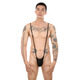 Men's Sexy Underwear Suspender Thong Men's Suspenders Adjustable One-piece Single Thong T-Pants U Protruding Bag Nongniu 0m Black One Size