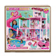 【8成新】芭比（Barbie）过家家玩具城堡别墅儿童玩具生日送礼礼盒-芭比梦想豪宅乐园HMX10 