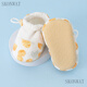 Skonwat Neue Frühlings- und Herbstbabyschuhe, kleine Alter von 0 bis 3 Monaten, nicht einfach ein Jahr altes Baby Kleinkindschuhe, gleitende Softrocksschuhe, süße Kaninchen 11 s Größe, ungefähr 10 cm (0-6 Monate Baby