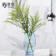 Jiabai American European style ice cracked glass vase simple modern living room entrance flower vase home decoration high style