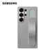 三星（SAMSUNG）Galaxy S25Ultra 原装立式腕带保护壳  多功能手机套 s25ultra原厂保护套 灰色