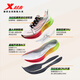 
XTW [The darker the more you practice] Two thousand kilometers three generations of men's running shoes, sports shoes, lightweight shock-absorbing and wear-resistant running shoes body test