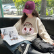 THINKPIRE女童卫衣儿童衣服春秋大女童装2025洋气女孩春装上衣9-13岁中大童 耳机卫衣 160 码建议身高155CM