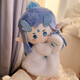 Süße kleine Nezha Handpuppe ao Bing Puppe Plüsch Spielzeug Ragpuppe Geburtstag Geschenk peripherer Cartoon Anime Puppe ao Bing Handpuppe-25 cm