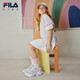 FILA Fila children's shoes children's running shoes 2025 summer breathable sports shoes men and women middle and big children's running shoes