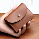 Qumu ye kartenbeutel mark wallet zwei-in-eins koreanische Version Multi-Card-Anti-Demagnetization kleiner Kartenleitungsbeutel-Lizenzkarte weiblicher Schwarz [Kartenbeutel Coin Wallet Zwei-in-Eins]