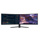 Xinghuachen 40/49-inch 5K ultra-wideband fish screen 32 9 curved 144HZ gaming e-sports Nano IPS lift desktop computer LCD monitor PBP split screen type-c 49-inch 4K 165HZ curved fish screen HVA panel