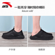 ANTA Men's Shoes, Autumn Sport Shoes, zapatillas perezosas transpirables para hombres, zapatos deportivos informales ligeros para hombres (Summer Sumly Sole Mesh Breatable) Negro 42