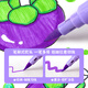 Maped (Maped) Soft Head Watercolor Pen 36 Colours Children's Watercolor stylo lavable Painting non toxique Brosse de brosse primaire
