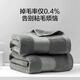 Made in Tokyo, 320g pure cotton 7A grade antibacterial bath towel, Class A thickened and soft Xinjiang cotton strong absorbent men's large bath towel, gray