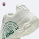 
KSWISS KSWISS Men's and Women's Casual Shoes 24 Spring New Fashion Breathable Comfort Sports Shoes 9276-US 215 Tofu White/Fantasy Silver 36