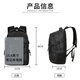 Huili backpack for men's large capacity commuting business trip business travel bag computer backpack travel outdoor mountaineering bag school bag black