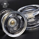 Wanli Anfänger Yo-Yo K2 Plastikkristall Yo-Yo Professionelle Ausbilterwettbewerb Magic Yoyo Kinder leben Schlafpfirsche Pulver