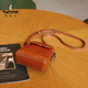 Bolso de cuero genuino de carpintero de carpintería 2025 NUEVA MODA HOMBRA DE MODA PEQUEÑA BOLSO DE TELÉFONO MÁLEBLE MUJERO MUJER