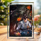 Crystal Photo Cames autour de la culture mortelle d'immortels Han Li Nangong Wan Animation Ornements de bureau sur la table Personnalisation du cadeau d'anniversaire Ssela1477 Five-Inch-Small, Mauvais effet