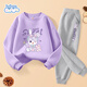 Benny Road Girls Set Printemps and Automn 2025 Girls's Big Child's's Fashionable Sweatshirt Children's Automn Cloths Casual Sportswear Two-Piece Set